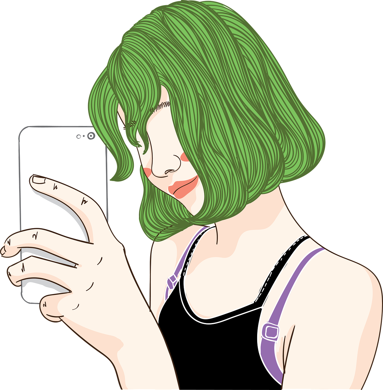 woman, tiktok, phone, selfie, mobile phone, smartphone, phone camera, young, female, girl, happy, lifestyle, beautiful, model, smile, taking photo, portrait