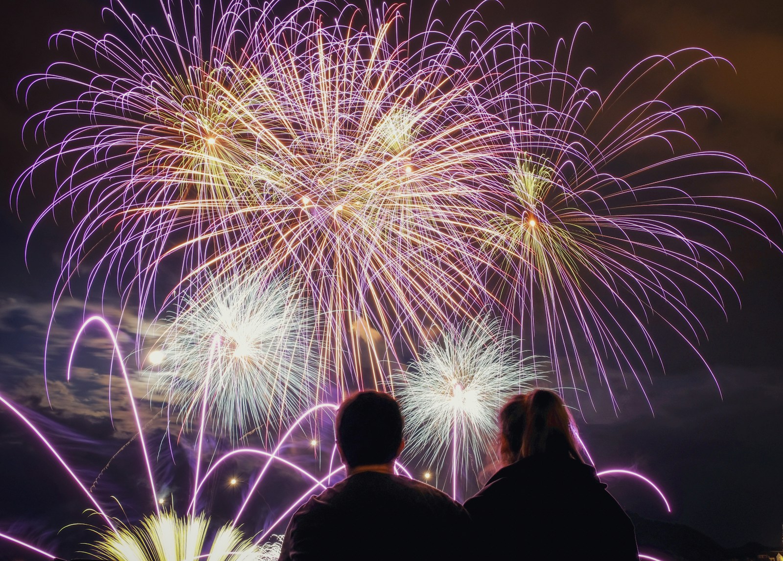 photography of fireworks during nighttime
