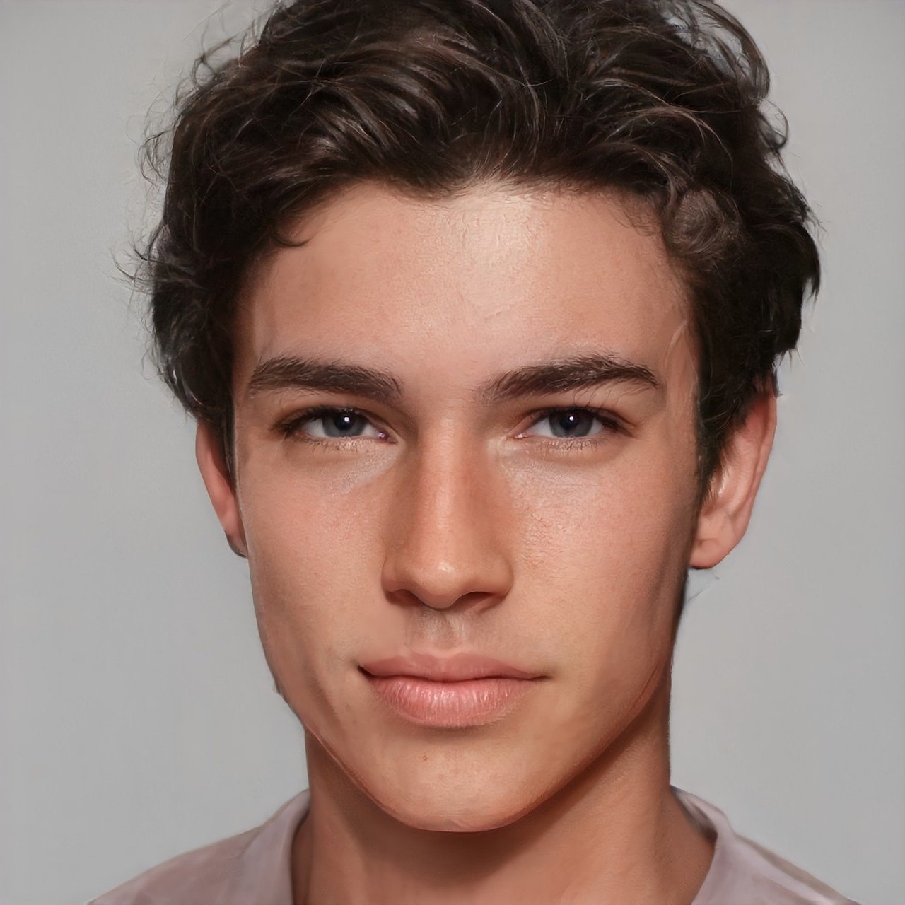 portrait, man, guy, person, face, male, model, attractive, handsome, young, adult, digital painting